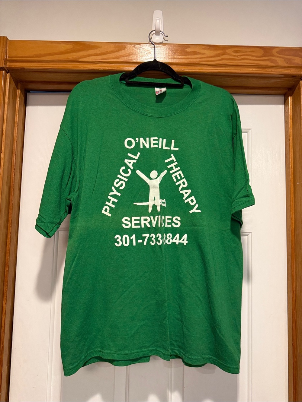 Soffe Green Short-Sleeve O'Neill Physical Therapy Services Tee